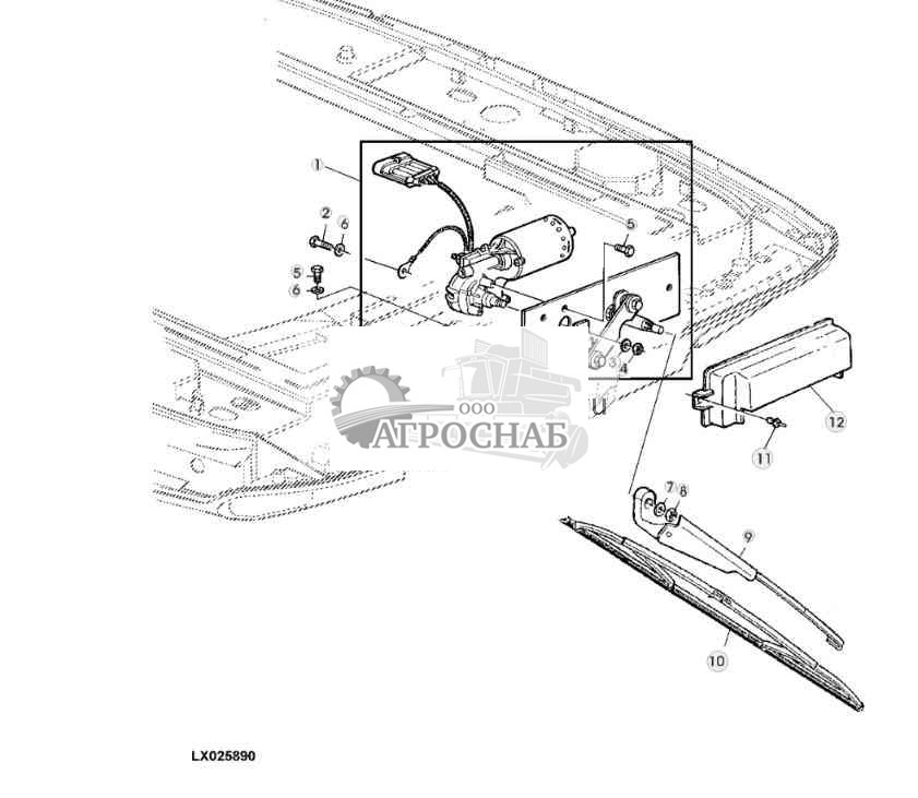 СТЕКЛООЧИСТИТЕЛЬ ЛОБОВОГО СТЕКЛА 
